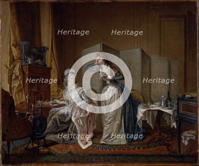 The bad news, 1794. Creator: Colin De La Biochaye, Christian Marie (1750-1813).