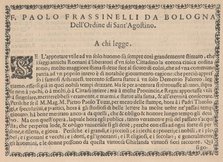 Ghirlanda: Di sei vaghi fiori scielti da piu famosi Giardini d'Italia, page 3 (..., October 1, 1604. Creator: Pietro Paulo Tozzi.