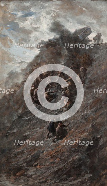 Slag heap. Artist: Douard, Cécile (1866-1941)