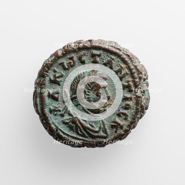 Tetradrachm of Constantinus I, A.D. 305-306. Creator: Unknown.