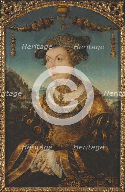 Marie Jakobaea of Baden-Sponheim (1507-1580), Duchess of Bavaria, 1526. Creator: Wertinger, Hans, von (ca. 1465-1533).
