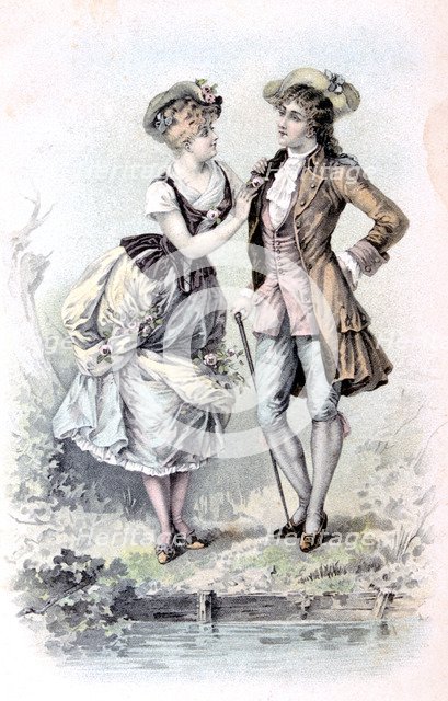 French Postcard, c1900. Artist: Unknown