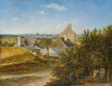 View of Vienna from Grinzing, 1824. Creator: Karl Joseph Aloys Agricola.