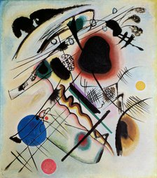 Black Spot, 1921. Creator: Kandinsky, Wassily Vasilyevich (1866-1944).