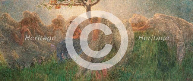 Maternity, 1890-1891. Creator: Previati, Gaetano (1852-1920).