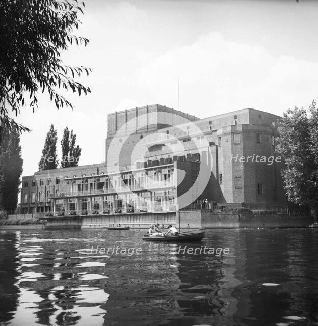 Memorial Theatre, Stratford-upon-Avon, Warwickshire, c1955. Creator: Arthur Charles Kirby Ware.