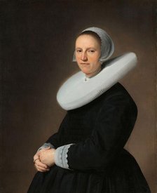 Portrait of Adriana Croes, 1644. Creator: Jan Verspronck.
