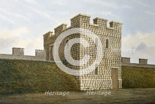 Hadrian's Wall: Banks East Turret, c2nd century, (c1990-2010). Artist: Frank Gardiner.