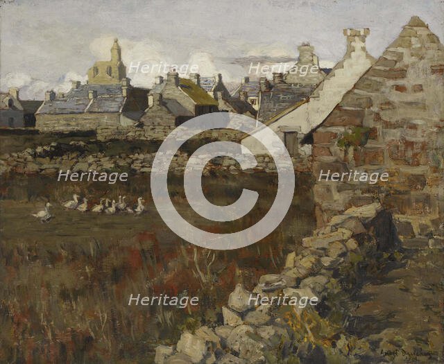 French village, 1901. Creator: André Dauchez.