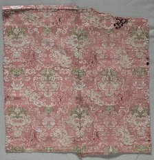 Silk Fragment, 1600s. Creator: Unknown.