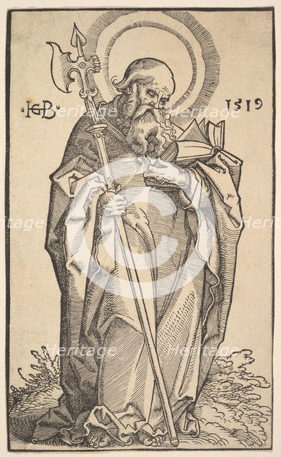 St. Matthew from Christ and the Apostles, 1519. Creator: Hans Baldung.