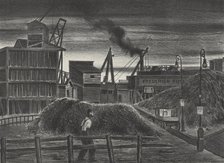 Harlem Coal Yard, ca.1935 - 1943. Creator: Julius Tanzer.