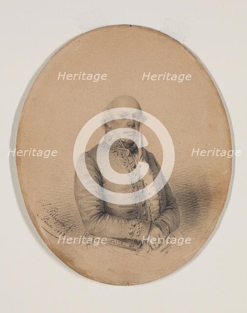 Daniel Brent, 1828. Creator: Louis-Jean Baptiste Pellegrin.