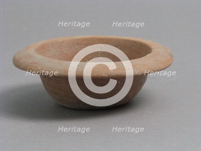 Bowl, Coptic, 4th-7th century. Creator: Unknown.