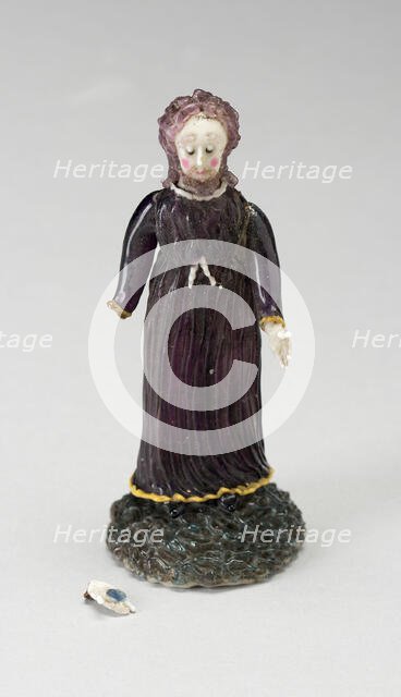 Monk, France, 1700/50. Creator: Verres de Nevers.