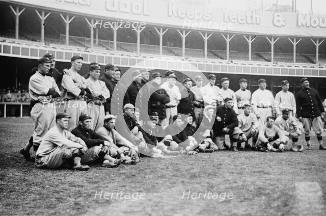 New York 1911 Giants team, New York, NL (baseball), 1911. Creator: Bain News Service.