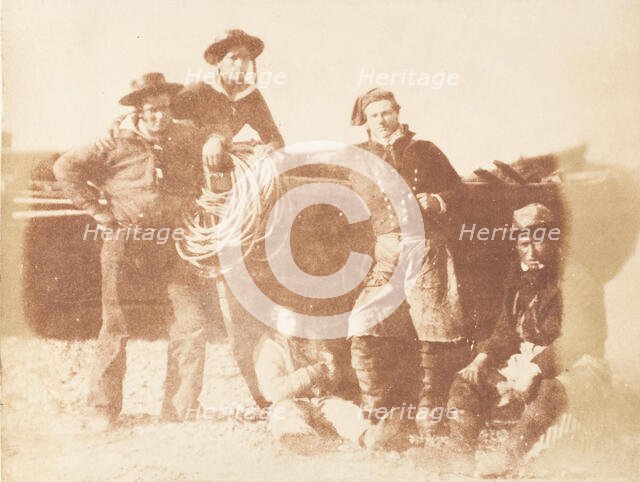 Newhaven Group, 1843-47. Creators: David Octavius Hill, Robert Adamson, Hill & Adamson.