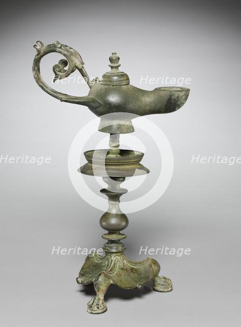 Lamp and Stand, 400s. Creator: Unknown.