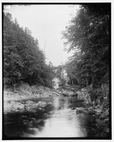 Connecticut River Valley, Vt., in Brockway gorge, between 1900 and 1906. Creator: Unknown.