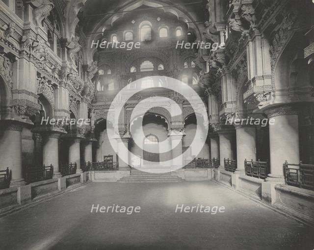 Entrance to Torumal Paiks Palace, c. 1890s. Creator: A. W. A. Plâté Studio (Ceylonese), studio of.