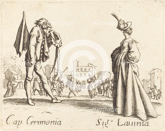 Cap. Cerimonia and Siga. Lavinia. Creator: Unknown.