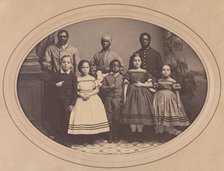 Emancipated Slaves Brought from Louisiana by Colonel George H. Banks, December 1863. Creator: Myron H. Kimball.