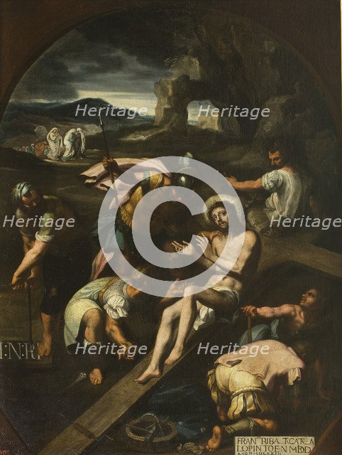 Christ Nailed to the Cross, 1582.