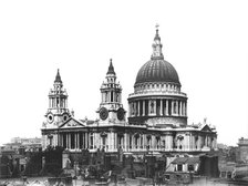 St Paul's Cathedral, City of London. Artist: Unknown