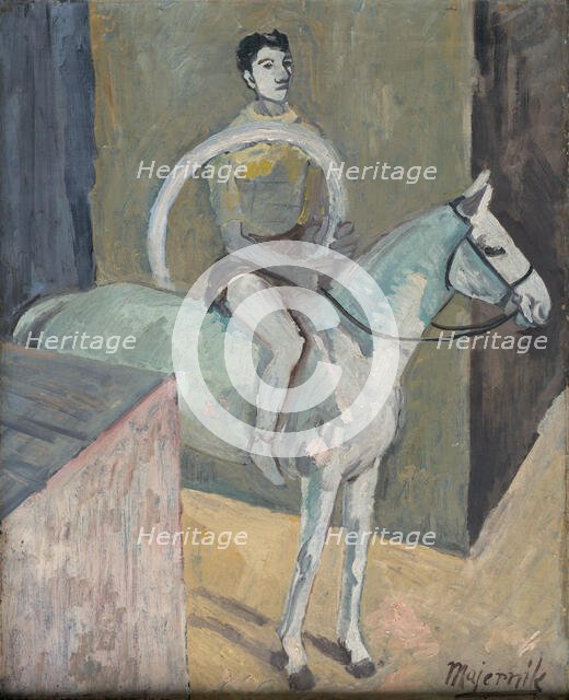 Circus Rider (At the Holy Communion), around 1937. Creator: Cyprian Majernik.