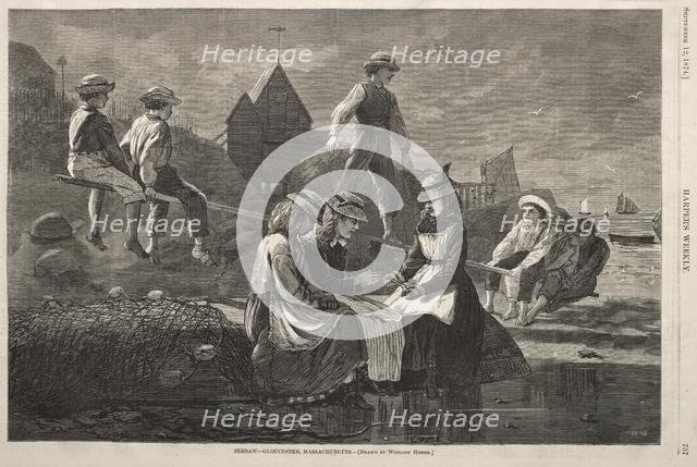 See Saw - Gloucester, Massachusetts, 1874. Creator: Winslow Homer (American, 1836-1910).