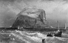 'The Bass Rock', c1870.