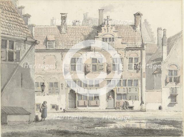 Houses in Amersfoort, 1825. Creator: Johannes Jelgerhuis.