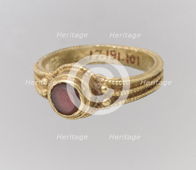 Finger Ring, Langobardic, 4th-7th century. Creator: Unknown.