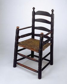 Armchair, 1670/1700. Creator: Unknown.