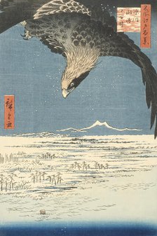Susaki and the Jumantsubo Plain near Fukagawa, 1857. Creator: Ando Hiroshige.