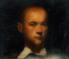 Self-Portrait, around 1930. Creator: Stefan Straka.