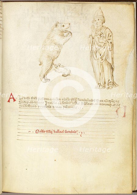 Papal Prophecies, 1450/99 (modern binding). Creator: Unknown.