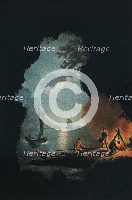 'Smugglers', c1785. Artist: Catherine Brass Yates.