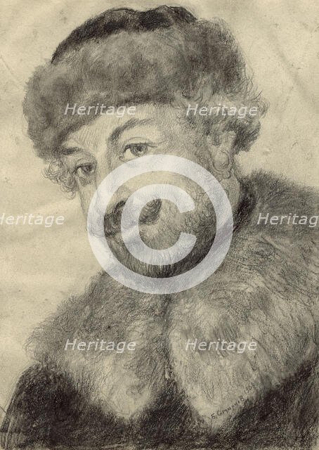 Gold Miner Carousing in Irkutsk, 1904. Creator: Boris Vasilievich Smirnov.