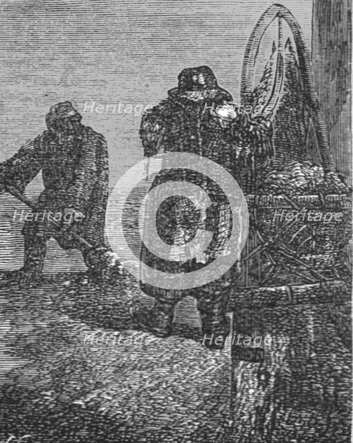 'Scavengers at Riga; The Baltic Provinces of Russia',1875. Creator: Unknown.