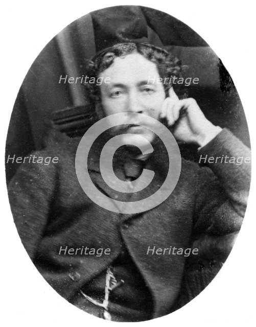 Portrait of a man, c1880-1909(?). Creator: John Chancellor.