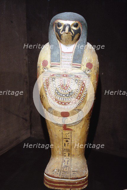 Egyptian Mummy of a Hawk representing Horus, c1st century BC-1st century.  Artist: Unknown.