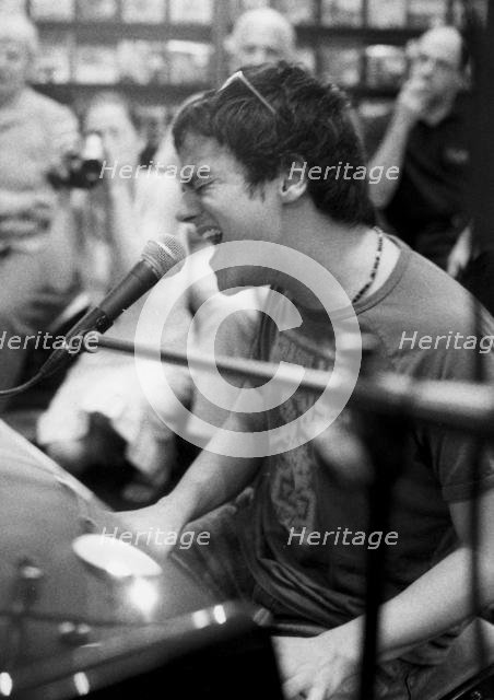 Jamie Cullum, Foyles Bookshop, London, 2003. Creator: Brian Foskett.