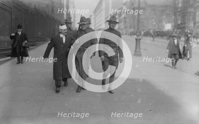 Louis Ellman arrested, between c1915 and c1920. Creator: Bain News Service.