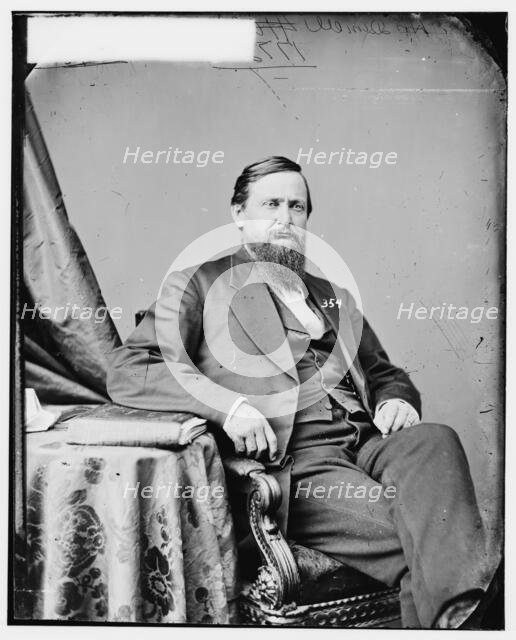 Mark Hill Dunnell of Minnesota, between 1860 and 1875. Creator: Unknown.