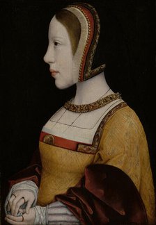 Portrait of Isabella of Austria (1501-1526), c1515. Creators: Master of the Legend of the Magdalen, Unknown.