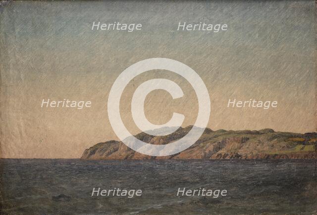 Kullen from Mølleleje (?), 1829.  Creator: CW Eckersberg.