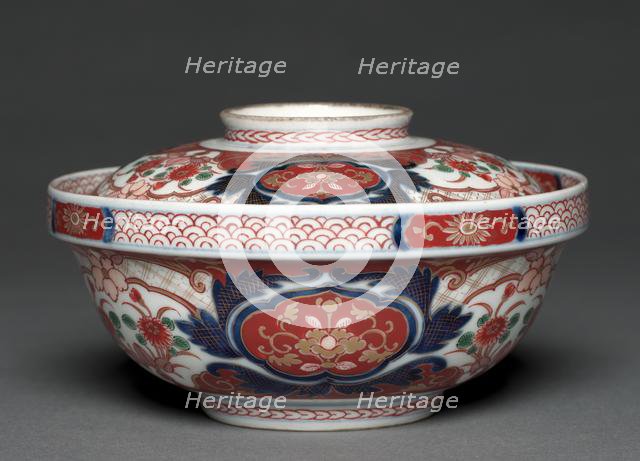 Covered Bowl: Imari Ware with Lid , 1800s. Creator: Unknown.
