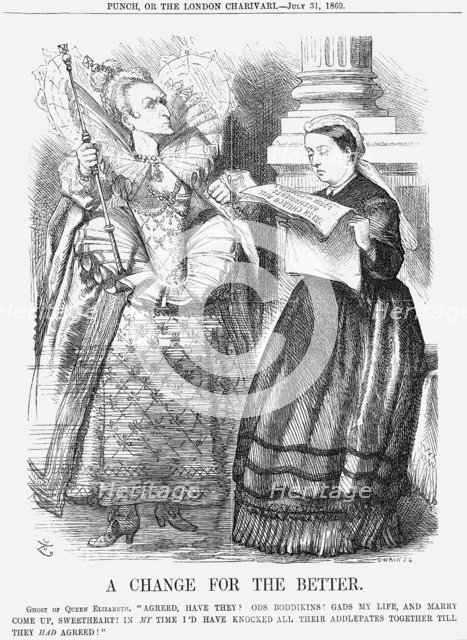 'A Change for The Better', 1869. Artist: Joseph Swain