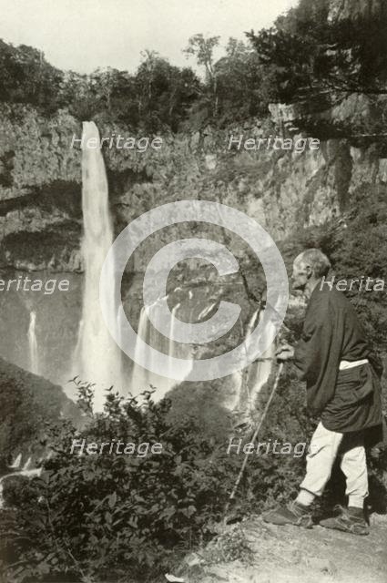 'Kegon-No-Taki', 1910. Creator: Herbert Ponting.